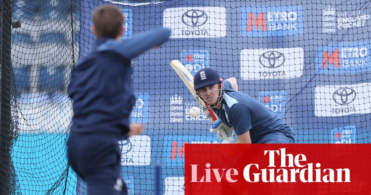 England v Sri Lanka: first men’s one-day cricket international – live