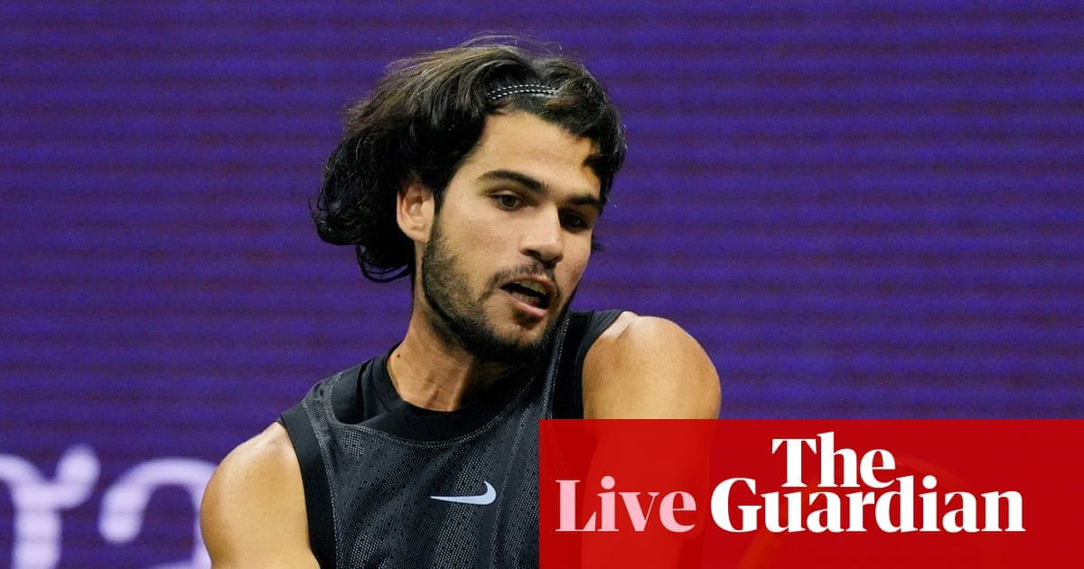 US Open 2026 quarter-final: Ben Shelton v Carlos Alcaraz – live updates