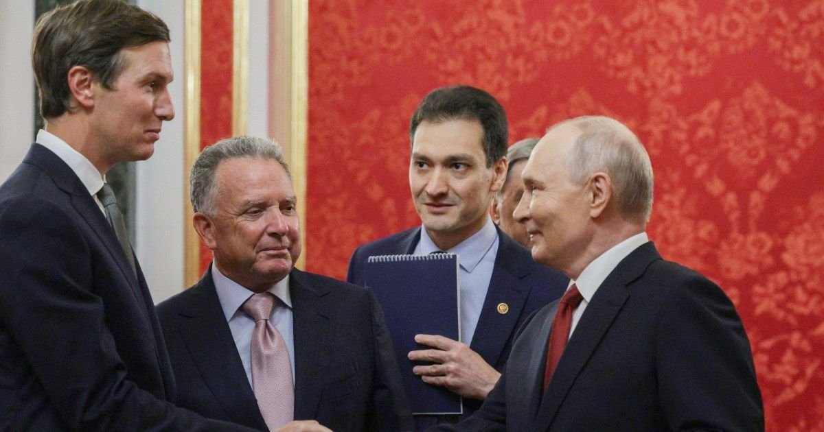 Russia’s Putin meets US envoys to discuss Trump proposal to end Ukraine war