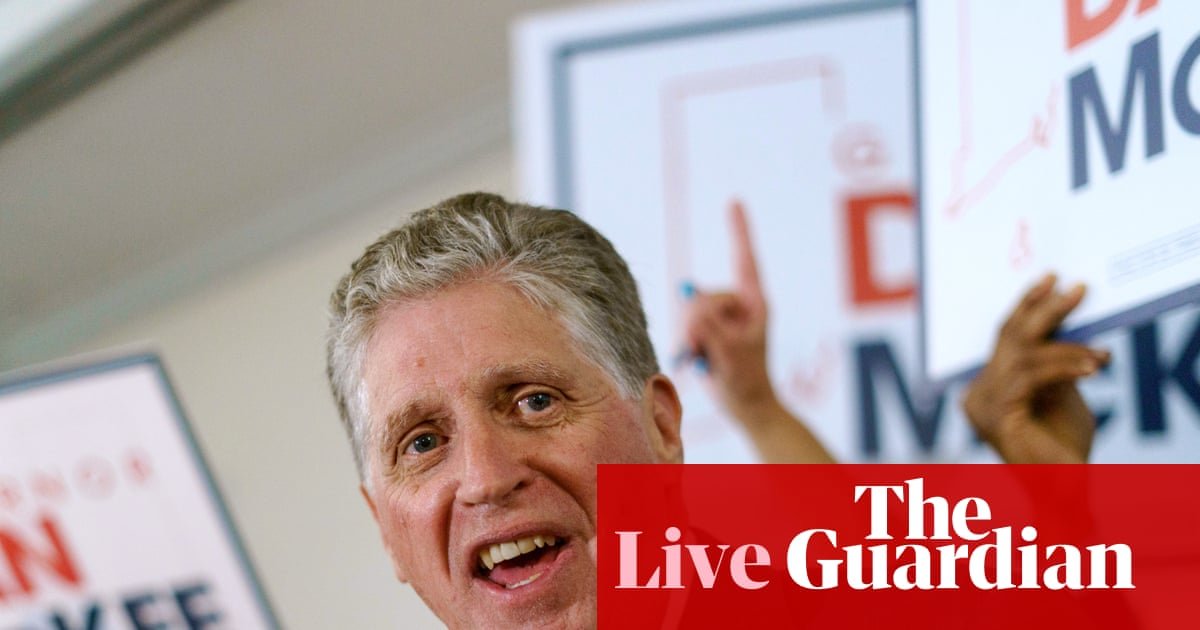 New Hampshire and Rhode Island electorate to vote in state primaries - US politics live