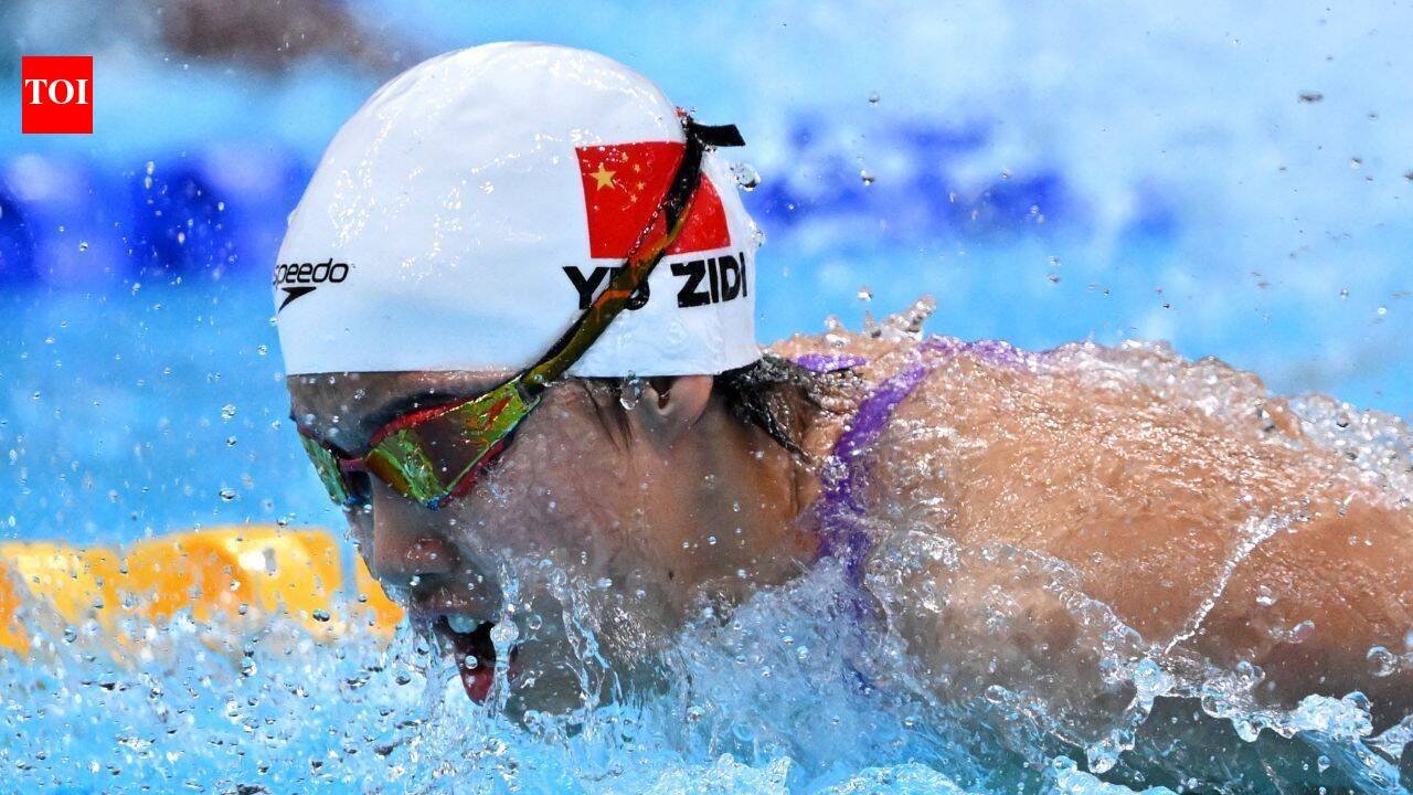 China's 13-year-old swimmer breaks Asian Games record, wins 200m gold