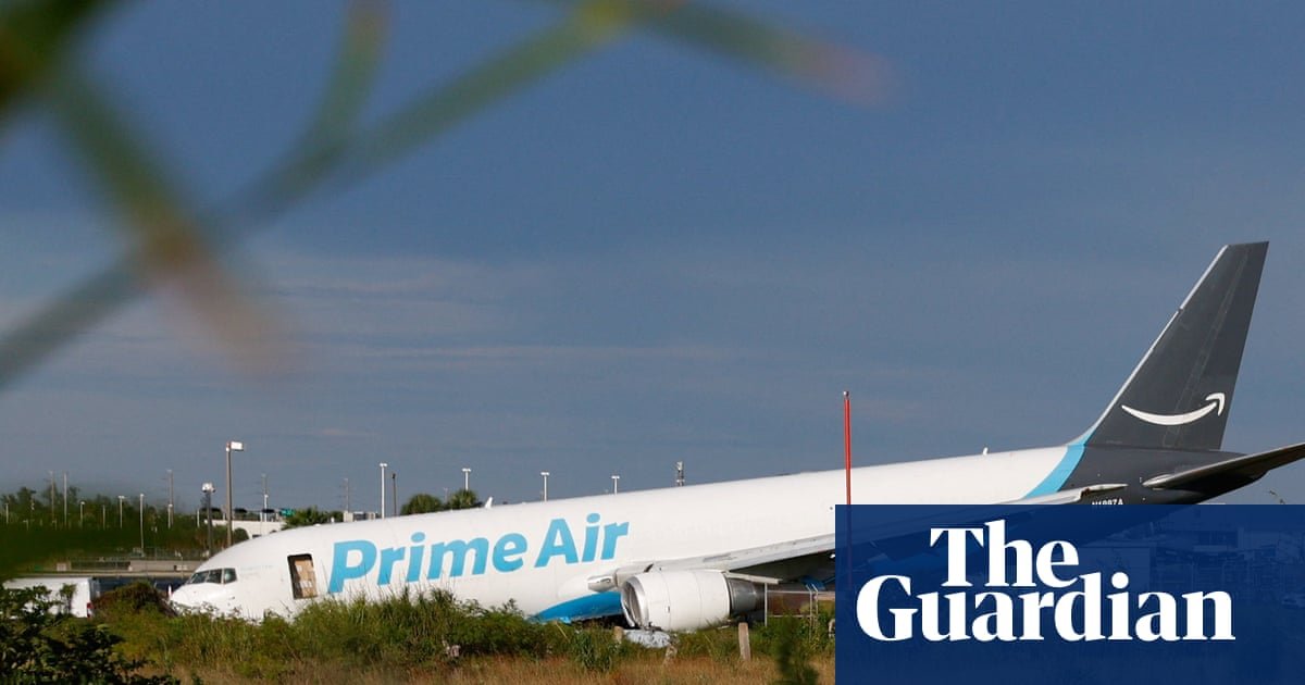 Federal investigators search for cause of Amazon cargo jet crash that killed five