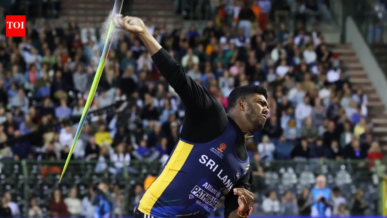 Rumesh Pathirage makes history with 89.04m throw to win Diamond League Final