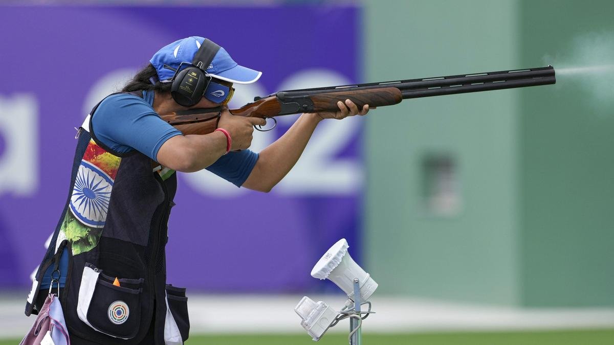 Asian Games 2026 LIVE: India wins silver in women's trap team event