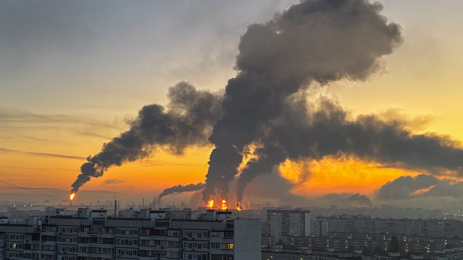 2 killed after Ukraine hits refinery in Moscow; Russia alleges election interference
