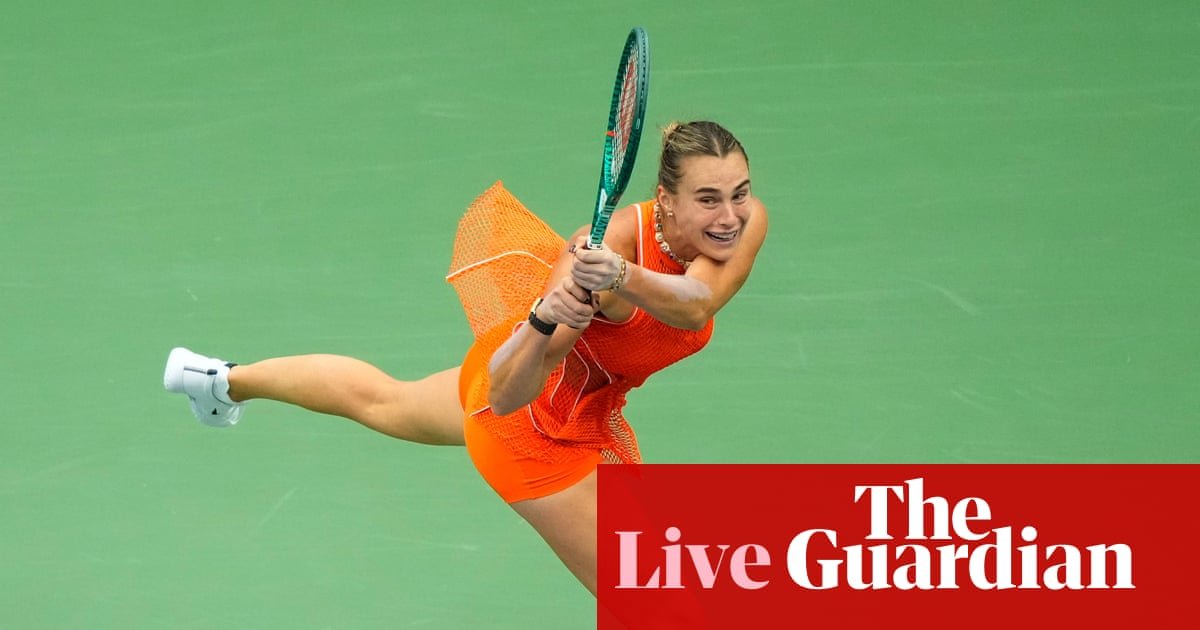 US Open 2026 quarter-finals: Sabalenka v Noskova, Tiafoe v Michelsen – live