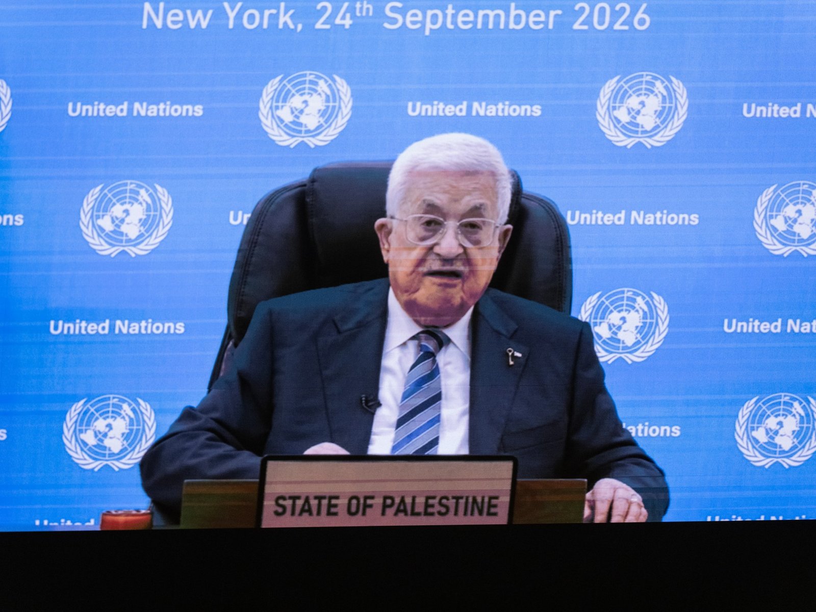 Israel’s policies threaten ‘very existence’ of Palestinians, Abbas tells UN