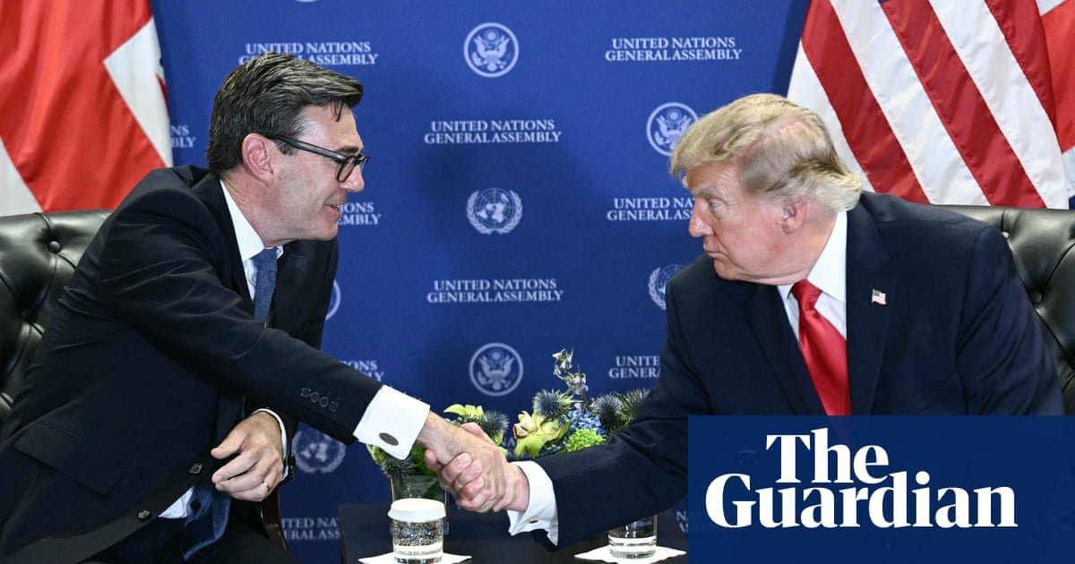 Trump praises relations with Burnham despite tensions over AI and Iran