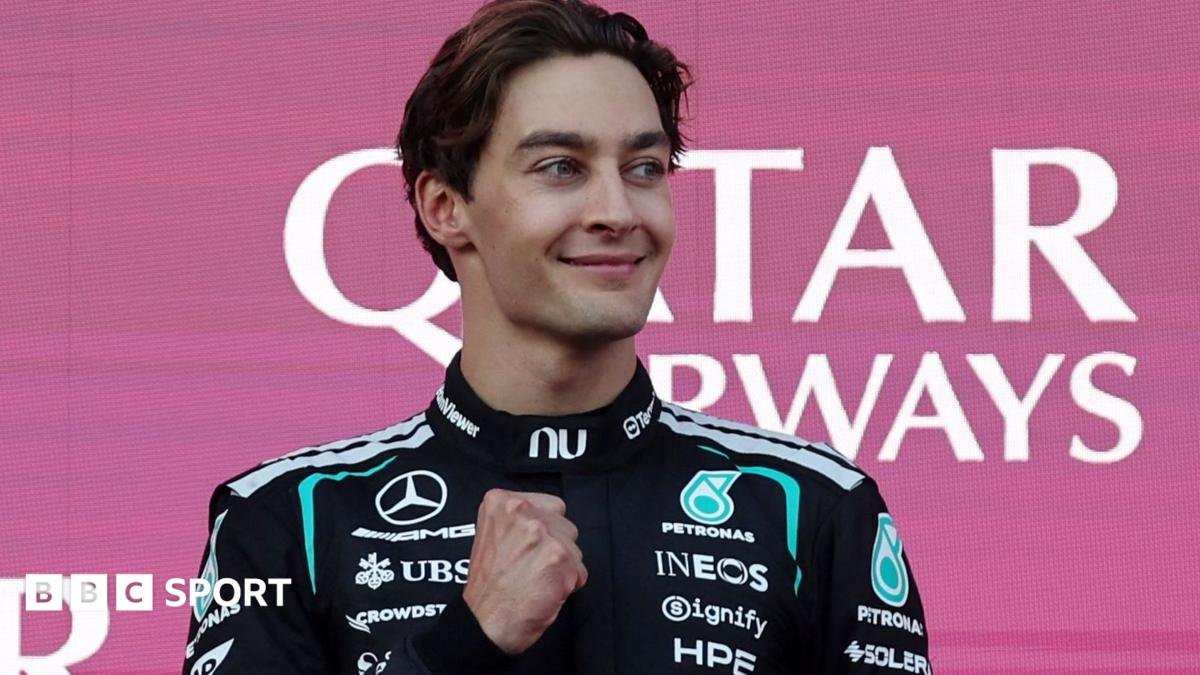 Russell wins despite late Verstappen challenge