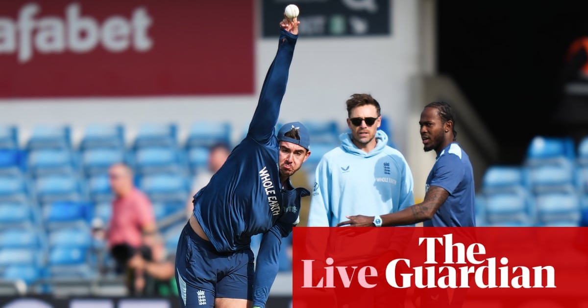 England v Sri Lanka: second men’s one-day cricket international – live