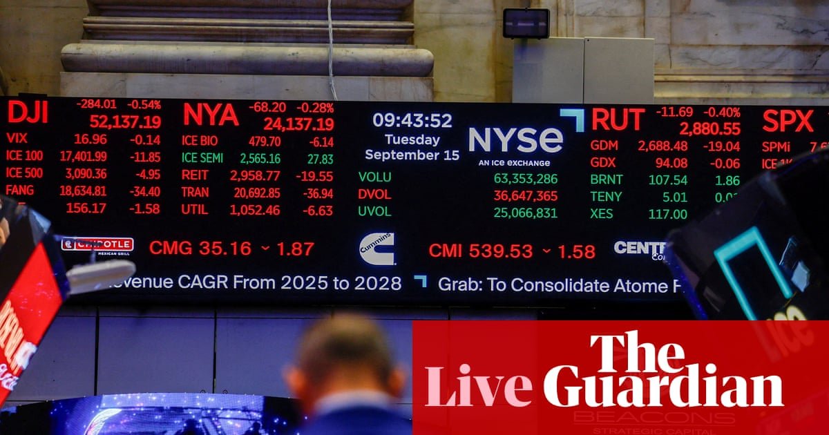 Global bond sell-off deepens amid fears US economy may be running too hot – business live