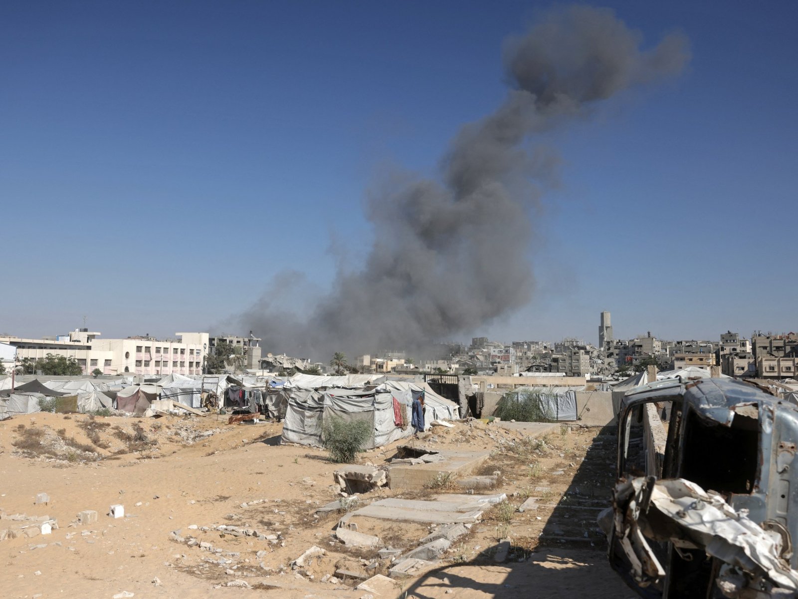 Israeli attacks kill at least four Palestinians in northern Gaza