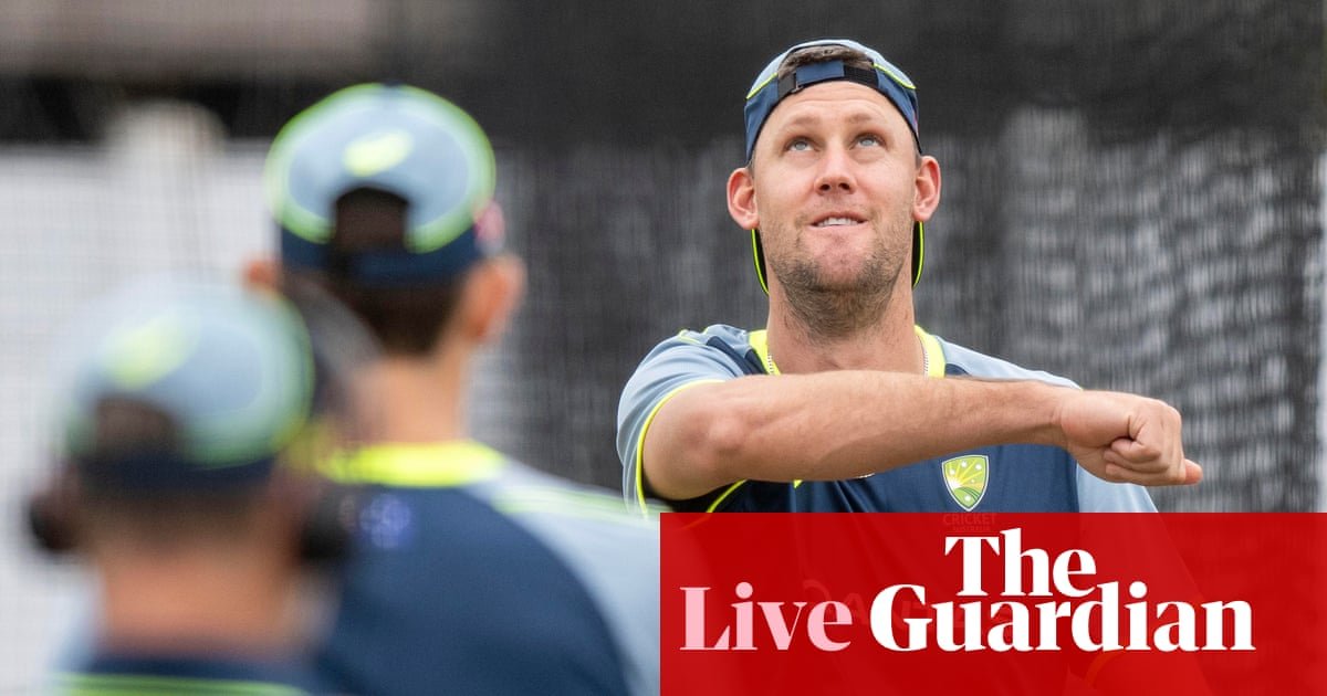 South Africa v Australia: first men’s cricket Test, day one – live