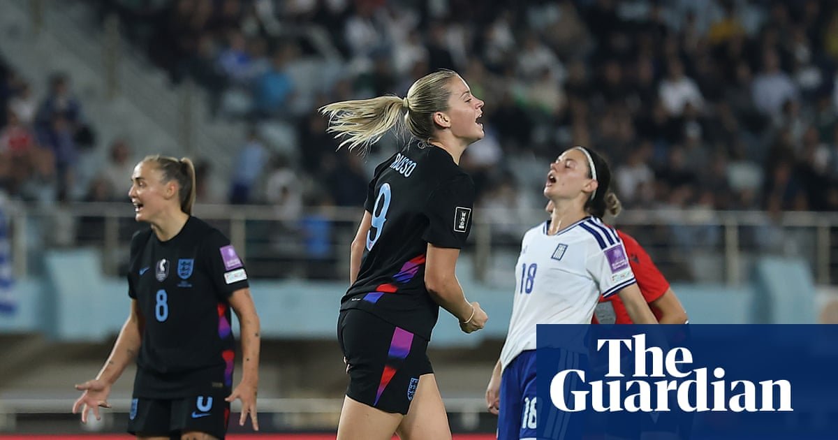 Lionesses take control of World Cup playoff tie but unfancied Greece still in fight