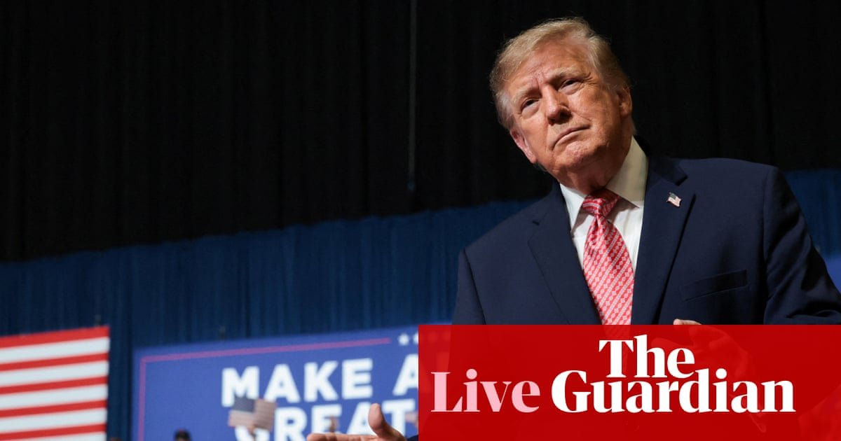 Trump continues midterm campaign blitz in North Carolina – US politics live