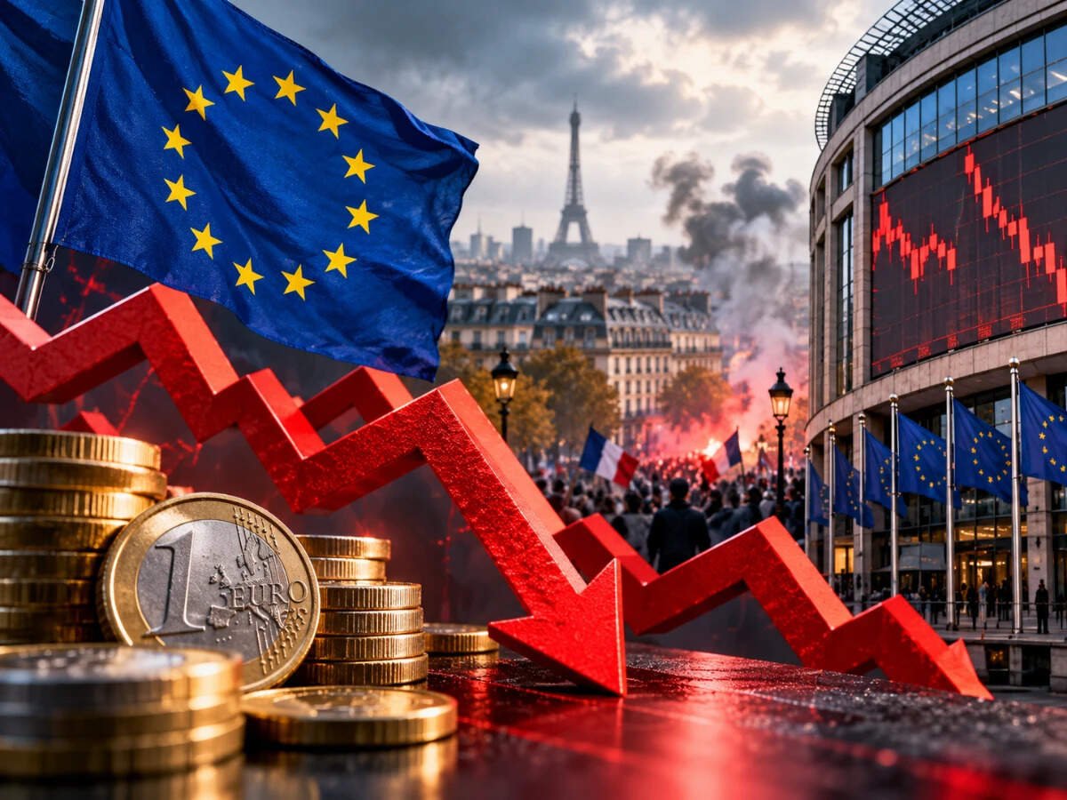 Global Market: European shares fall as HSBC earnings drag banking stocks