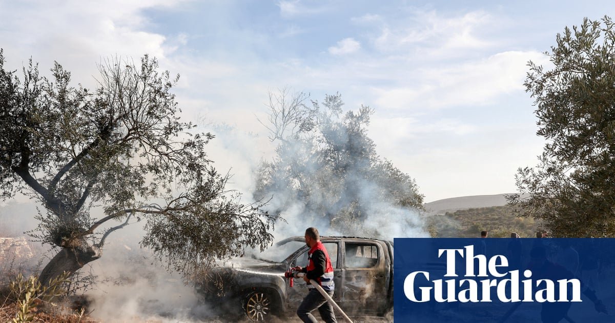 Israeli settlers attack olive farmers and Washington Post journalist in West Bank