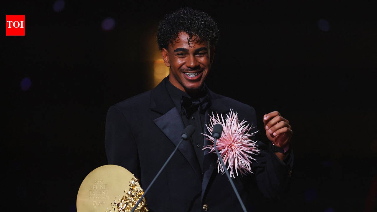 Lamine Yamal sets Ballon d’Or record by completing historic Kopa Trophy hat-trick