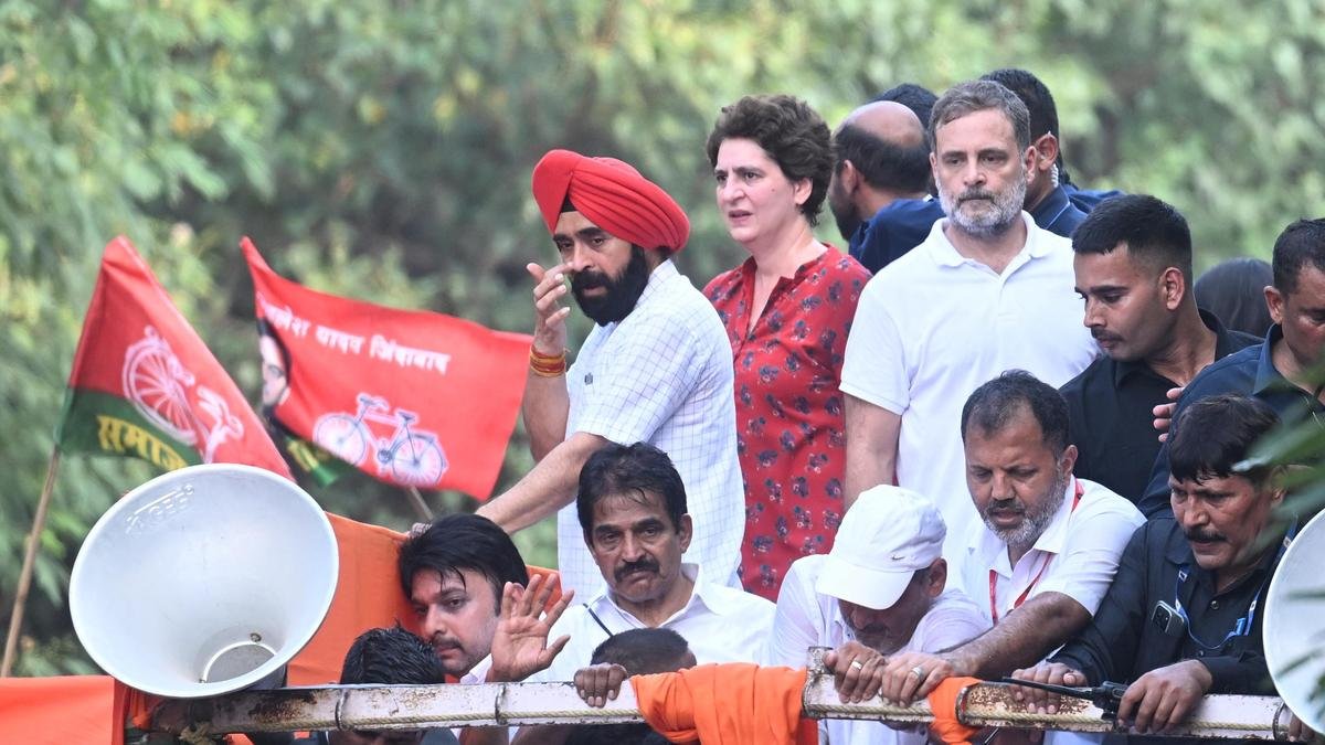 INDIA bloc marches through Delhi, takes SIR protest to Supreme Court