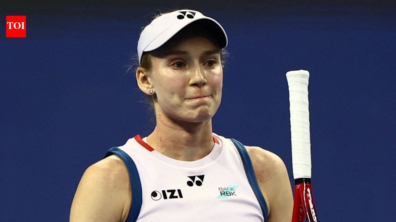 World No 1 Rybakina withdraws from Wuhan Open after China Open shock defeat