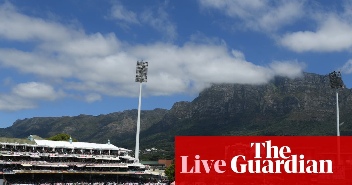 South Africa v Australia: third men’s cricket Test, day two – live