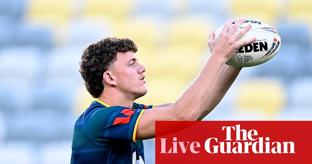 Australia v Cook Islands: men’s Rugby League World Cup – live