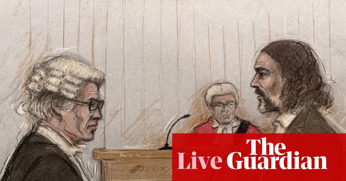 Russell Brand says he couldn’t find anyone to give evidence on his behalf in rape and sexual assault trial – latest updates