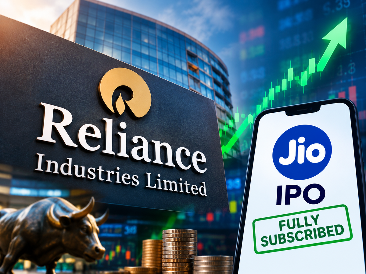 Reliance Industries shares jump 3% as Jio’s Rs 30,213 crore IPO gets fully subscribed on Day 1. What lies ahead?