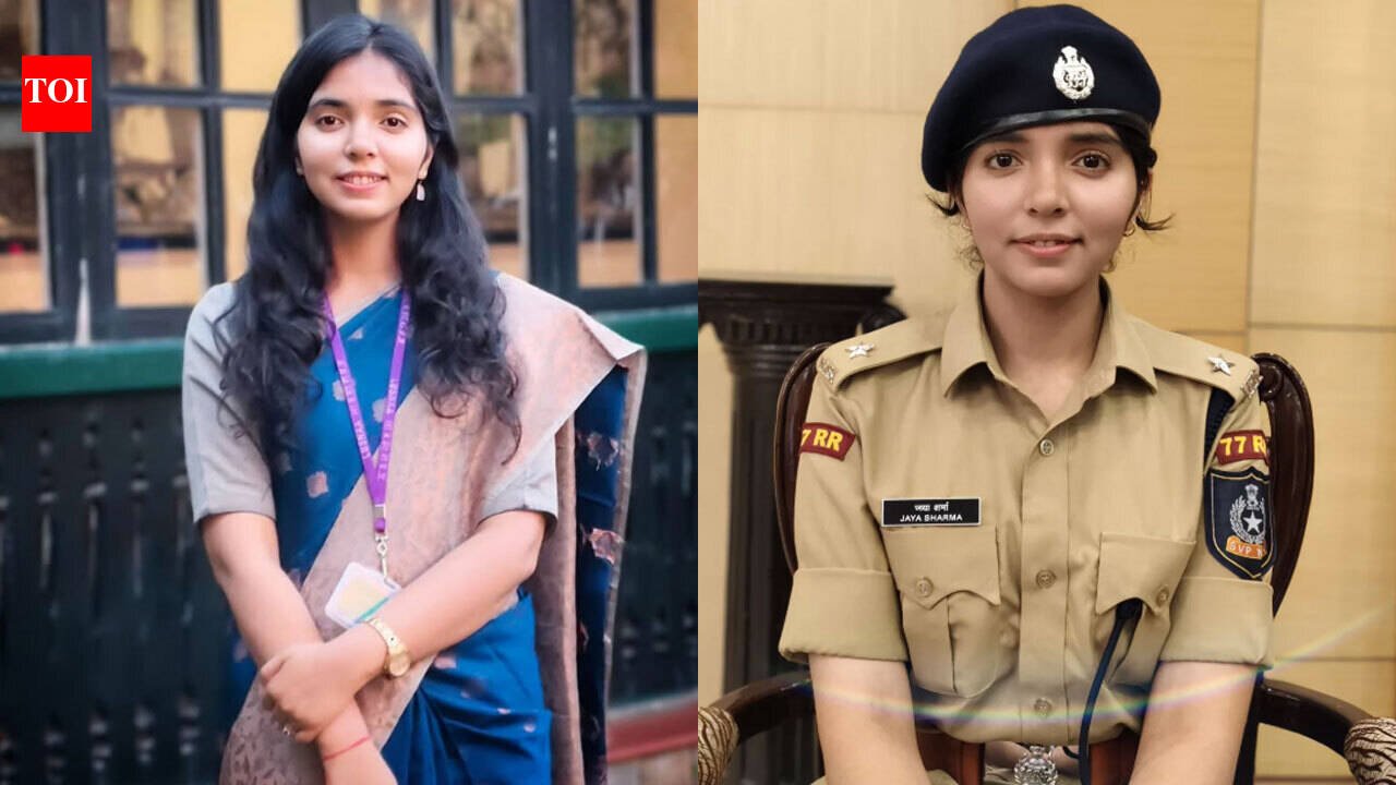 She was already a DSP when she continued preparing for UPSC; Gen Z officer Jaya Sharma’s journey led her to the IPS