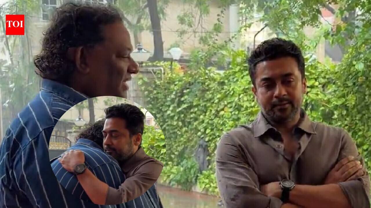 Suriya visits late composer Deva’s house to pay his last respects
