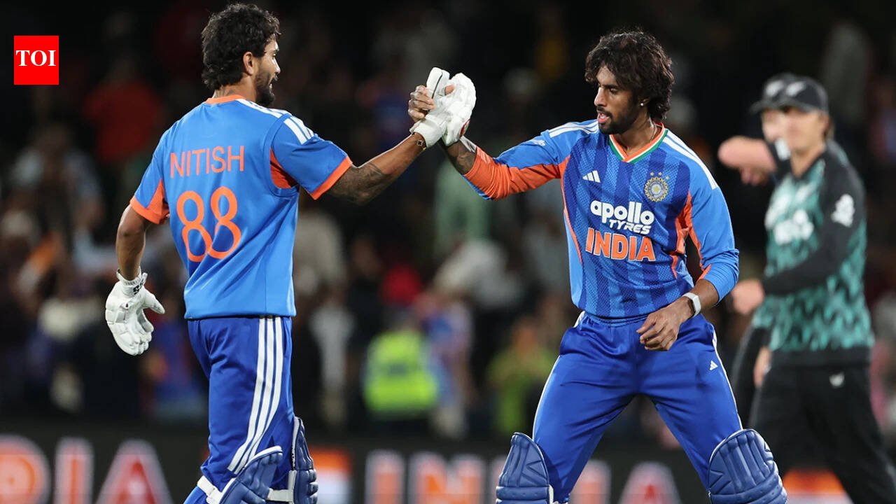 Tilak, Nitish rescue India from 112/6 to seal a thrilling 4-wicket win vs New Zealand