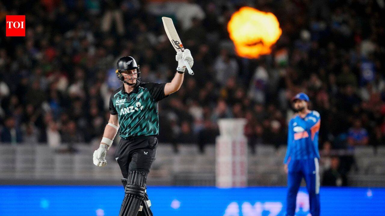 Glenn Phillips scripts history as NZ smash highest-ever T20I total vs India