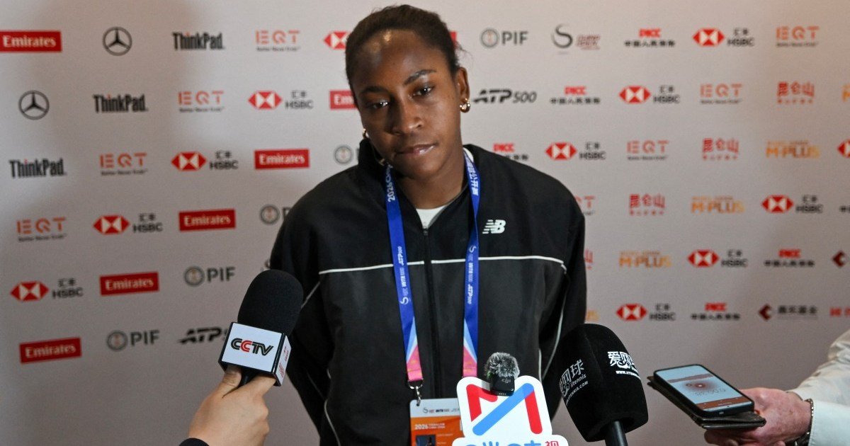 Coco Gauff says online racist abuse was ‘draining’ after China Open exit