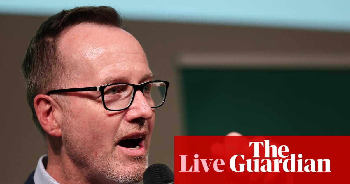Australian politics live: Shoebridge denies knowing about Steele-John allegations and says he’s entitled to fair process