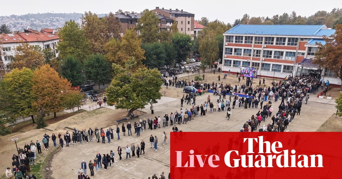 Serbia votes as strongman Vučić faces grassroots challenge to 12-year rule – Europe live
