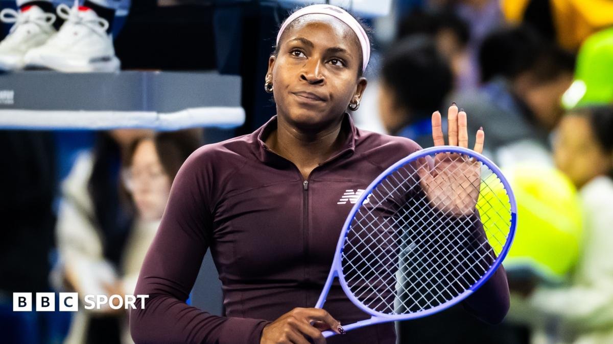 Gauff condemns racist abuse after China Open win