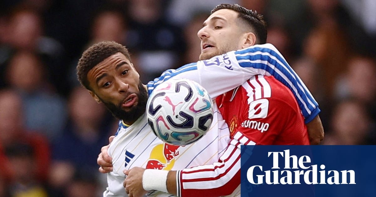 Manchester United held as Calvert-Lewin’s Leeds leveller keeps pressure on Carrick