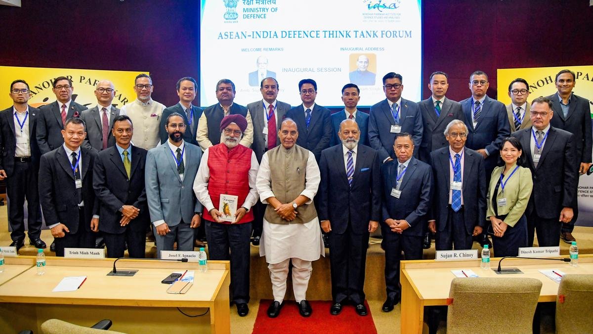 Rajnath Singh calls for deeper India-ASEAN defence cooperation, joint development of military technologies