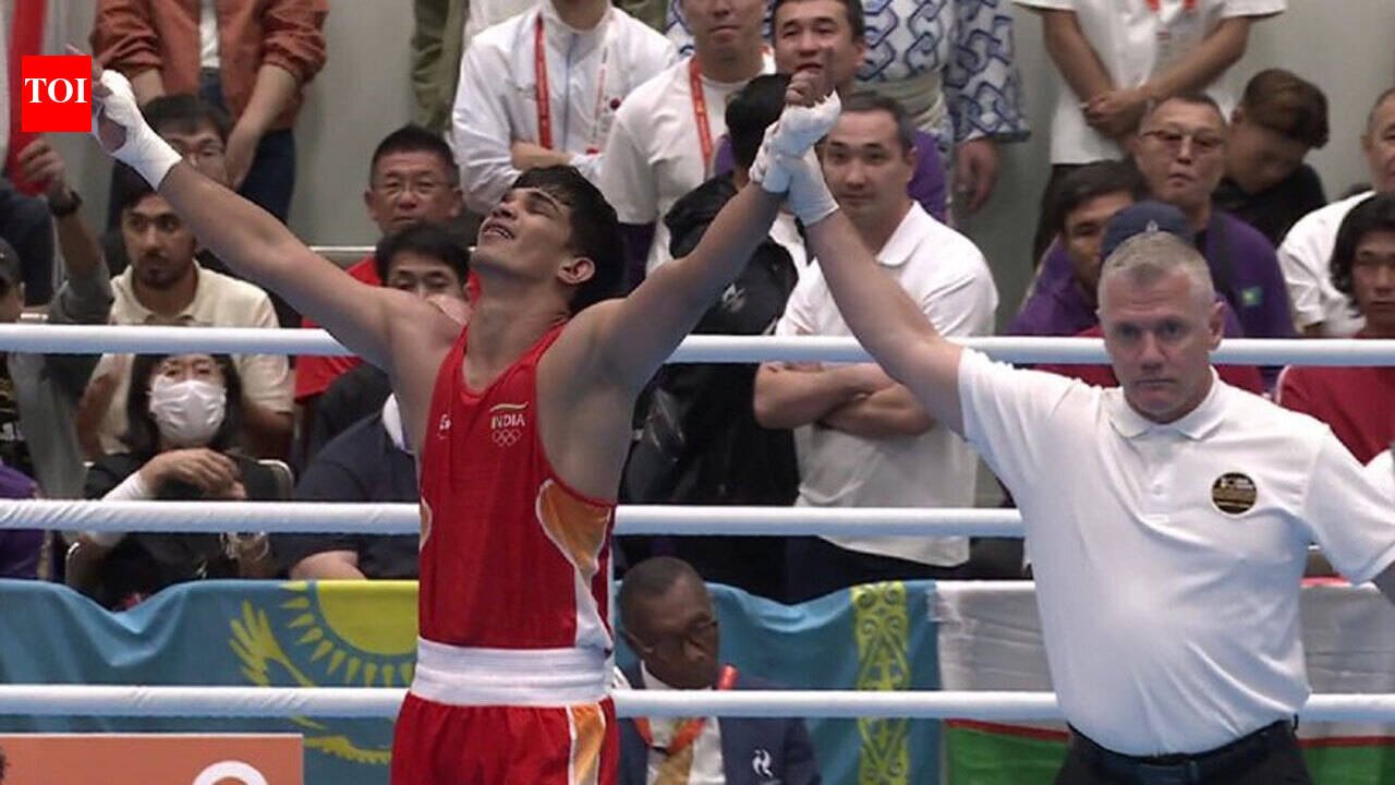 Three golds in a day! Ankush completes Indian boxing hat-trick at Asian Games
