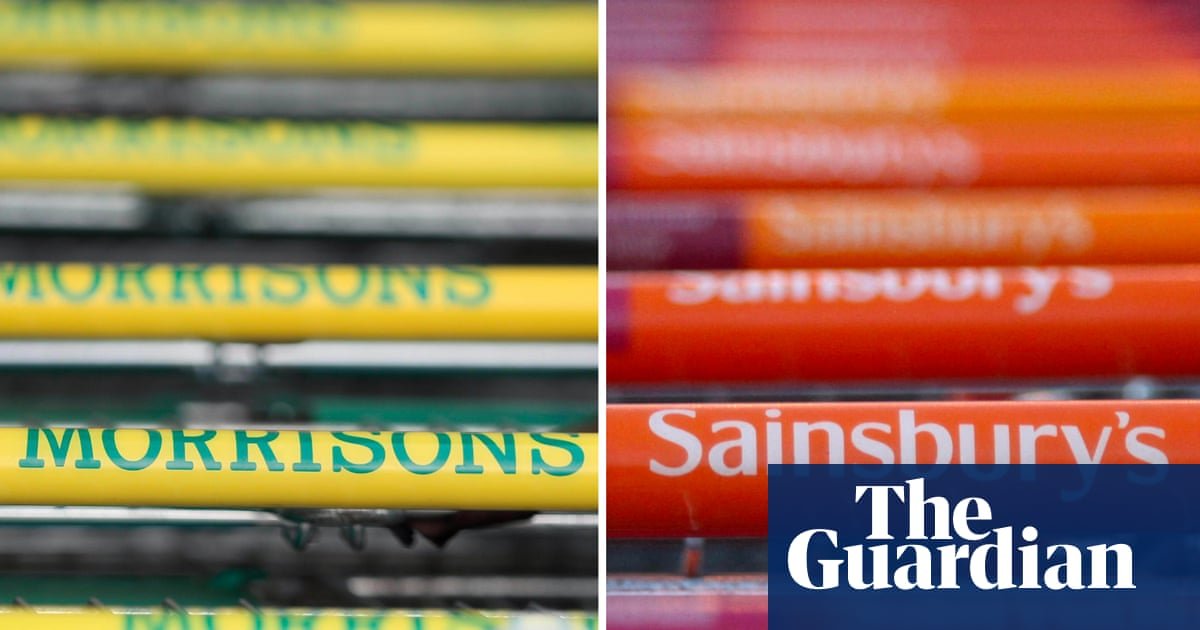 Sainsbury’s and Morrisons ‘held talks this year’ on multibillion-pound merger
