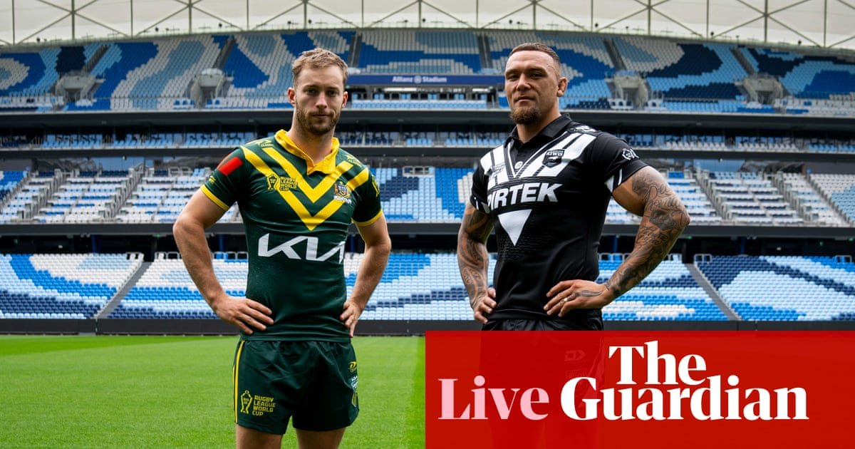 Australia v New Zealand: men’s Rugby League World Cup – live