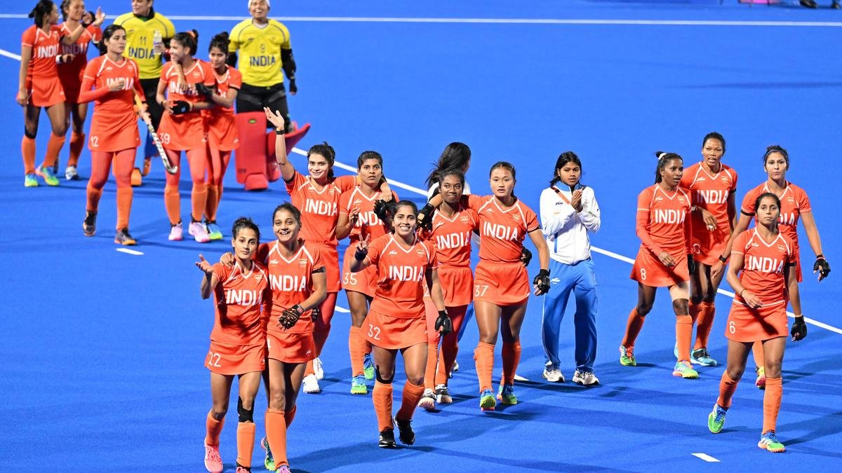 India women’s hockey team wins Asian Games gold after 44 years, qualifies for 2028 Olympics