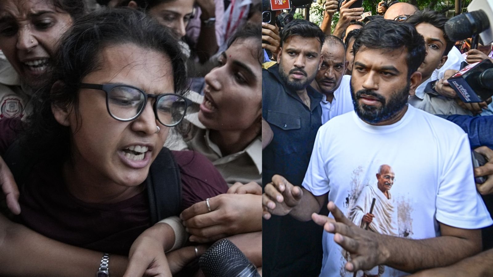 CJP protest LIVE: AISA's Neha Bora released after overnight detention, CJP says Dipke's whereabouts unknown