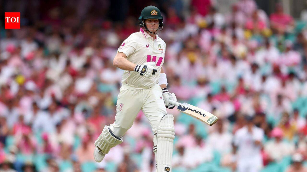 Smith hit by Nortje bouncer, misses fielding duties on Day 4; Australia await update