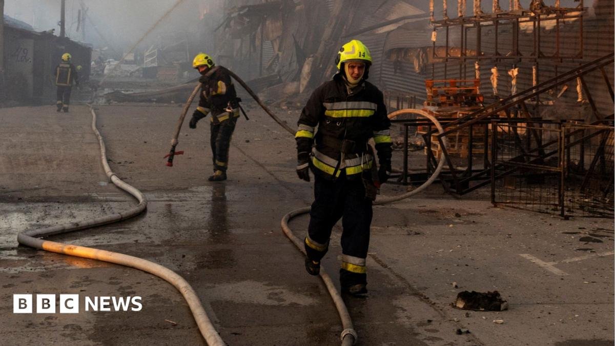 Zelensky condemns 'vile' large-scale Russian attacks that killed 15
