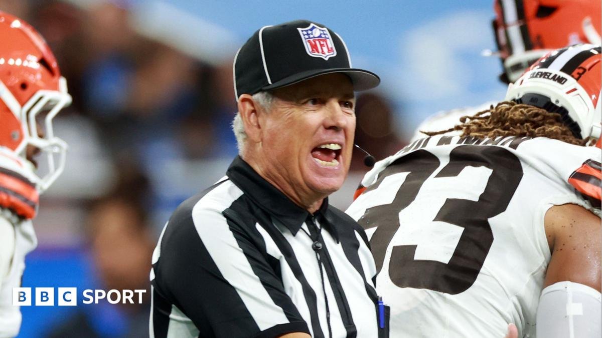 NFL suspends two officials for player incidents