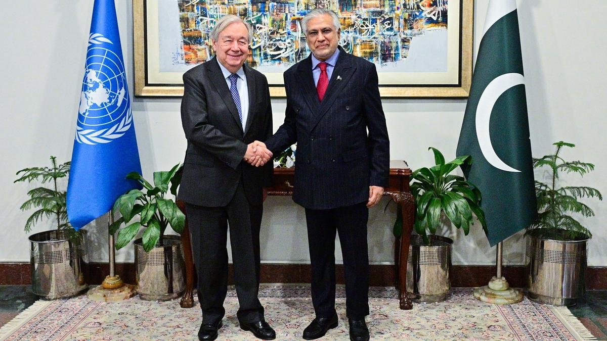 UN chief Antonio Guterres arrives in Pakistan on official visit