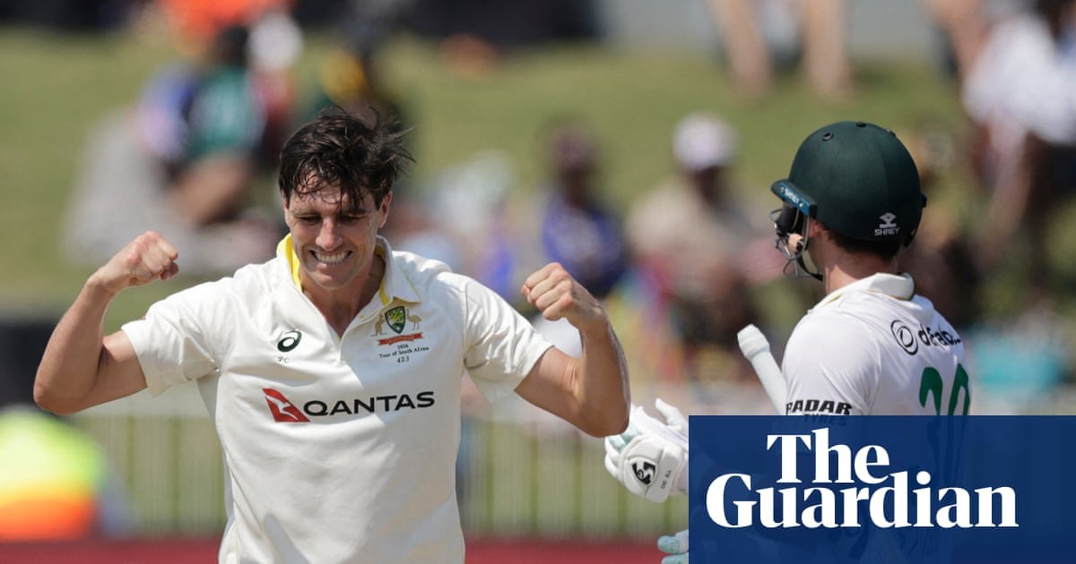 Record-breaking quartet put Australia in full control against South Africa