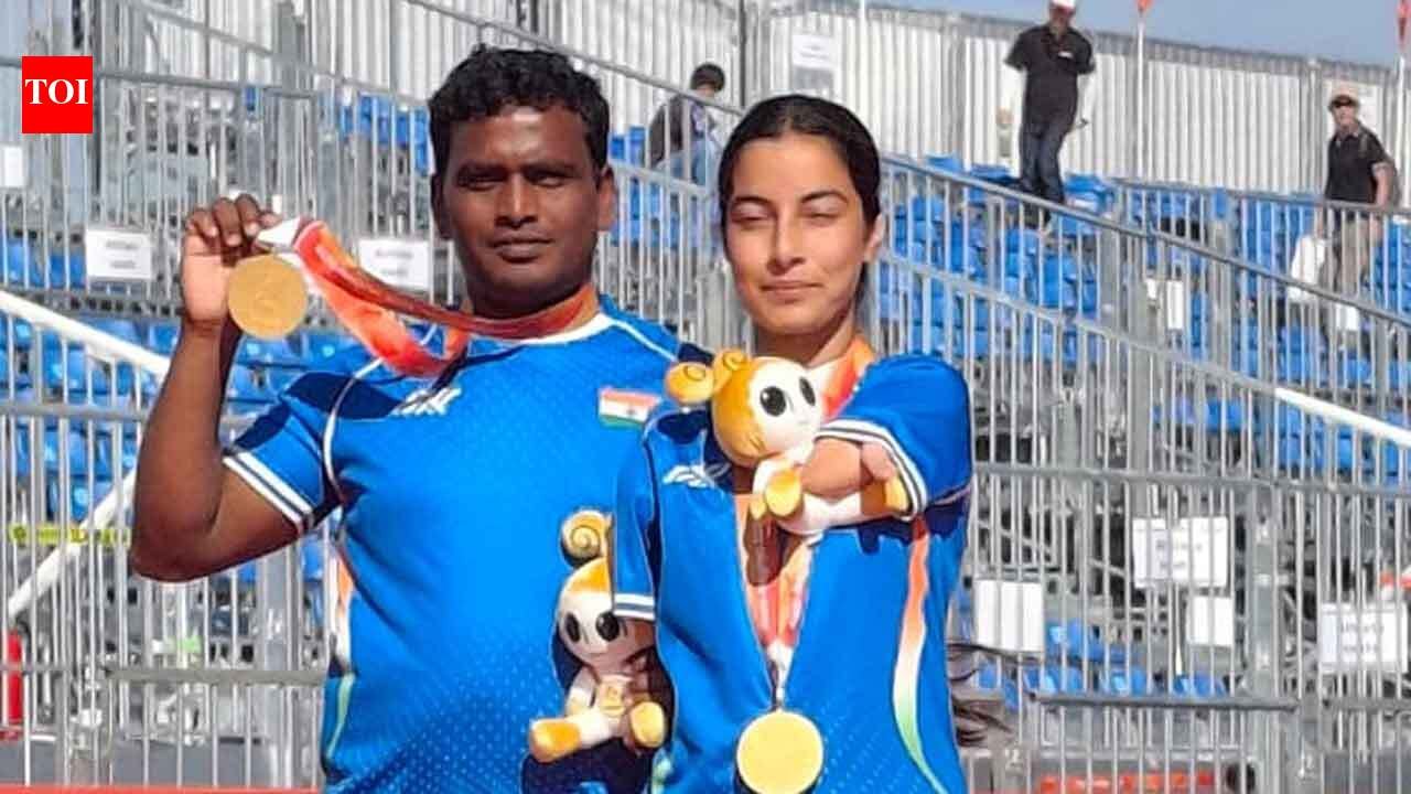 Sheetal Devi, Toman Kumar win compound mixed team gold at Asian Para Games