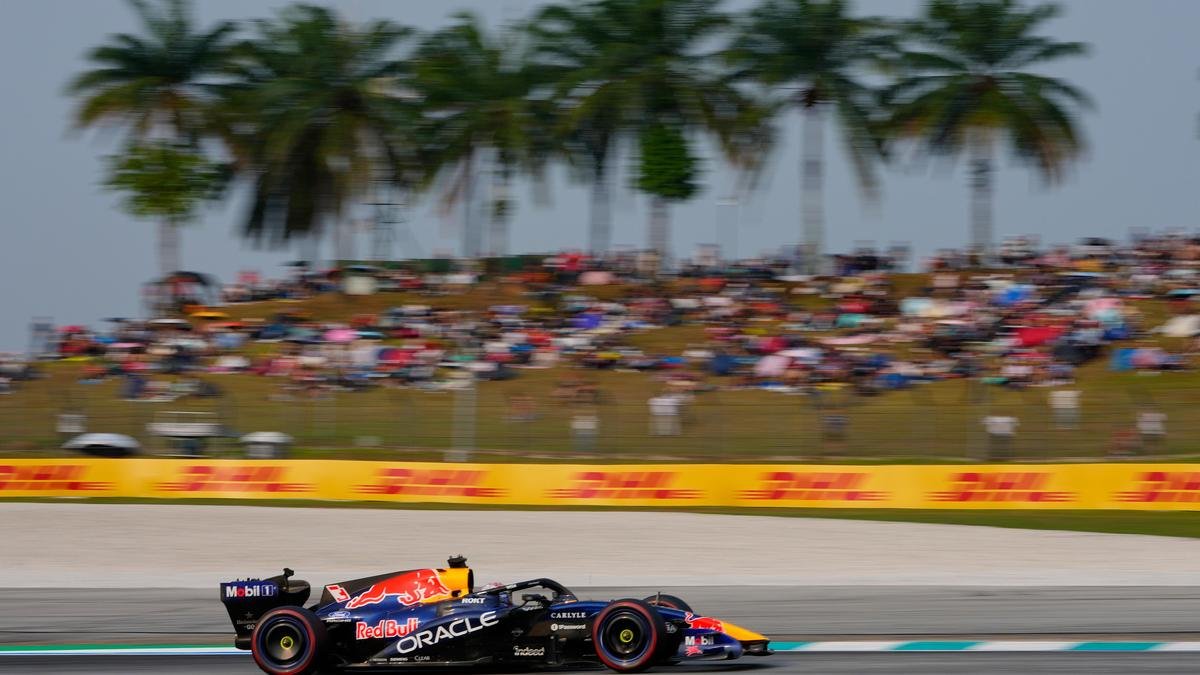 Max Verstappen washes away frustrations with win at Bahrain Grand Prix
